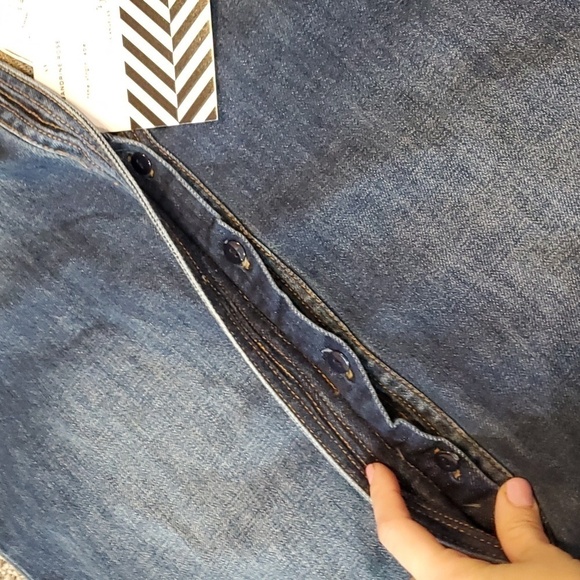 NWR Sandrine Rose X Free People Distressed Y2K 90s jumpsuit coverall jeans XS - Picture 6 of 11